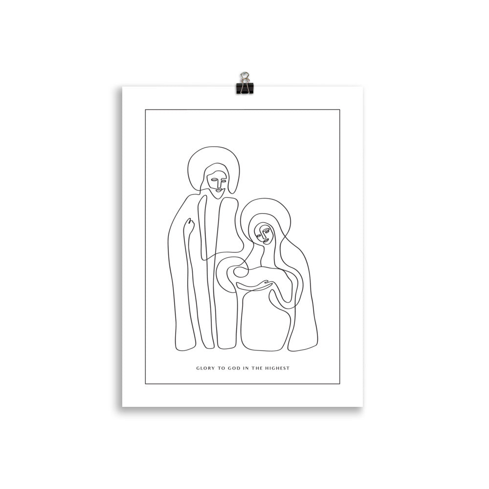 Lámina de la Natividad (desnuda) | Pequeña