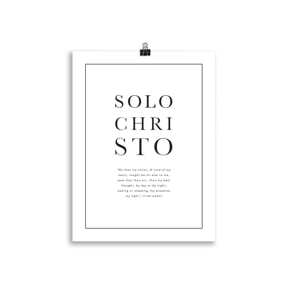 "Solo Cristo"