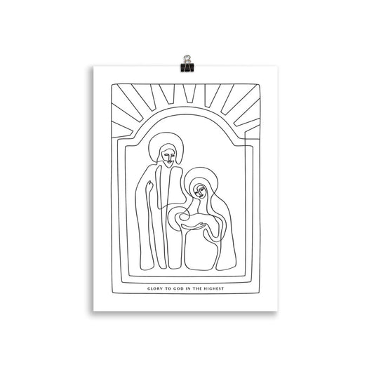 La estampa de la Natividad
